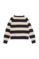 MAX&Co. kardigan bawełniany dziecięcy MAXK25F KNITWEAR MX0296.MX00Z granatowy SS26