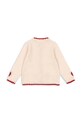 Dziewczynka Konges Sløjd kardigan wełniany dziecięcy COLLETTE CARDIGAN KS104749.PPY2 beżowy