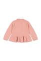 Konges Sløjd kardigan bawełniany dziecięcy CYPRES CARDIGAN GOTS KS104755.PPY2 różowy SS26