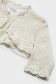 Dziewczynka Mayoral Newborn kardigan niemowlęcy 1301.2M.Newborn.PPY2 beżowy