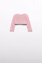 Dziewczynka Abel&Lula kardigan niemowlęcy 5301.11.Baby.PPY2 różowy