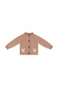 Donsje kardigan bawełniany niemowlęcy Danta Cardigan Fluffy Bunny 3047201 pomarańczowy SS26