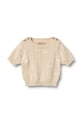 Wheat pulover pentru bebeluși, din bumbac 4570.560.GOTS bej SS26