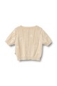 Dziewczynka Wheat sweter niemowlęcy bawełniany 4570.560.GOTS beżowy