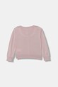 United Colors of Benetton kardigan dziecięcy z bawełną 19DKG500S.P.Stagionale różowy SS26