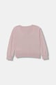 United Colors of Benetton kardigan dziecięcy z bawełną 19DKG500S.P.Stagionale różowy SS26