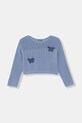 United Colors of Benetton πουλόβερ παιδικό βαμβακερό μπλε 120YC10A9.G.Stagionale