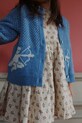 Konges Sløjd kardigan z dodatkiem wełny dziecięcy BELOU KNIT CARDIGAN KS104225.PreSpring