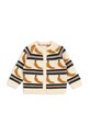 Konges Sløjd kardigan z dodatkiem wełny dziecięcy BILLI KNIT CARDIGAN KS104233.PreSpring multicolor SS26