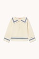 Tinycottons sweter bawełniany dziecięcy SAILOR TINY CARDIGAN SS26.373 beżowy SS26