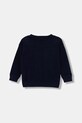 United Colors of Benetton sweter dziecięcy bawełniany 120YG1019.P.Stagionale granatowy SS26