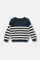 United Colors of Benetton sweter dziecięcy z bawełną 18PFH103B.P.Stagionale granatowy SS26