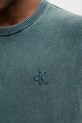 Calvin Klein Jeans sweter bawełniany LV04RE300G zielony