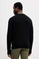 Calvin Klein Jeans sweter bawełniany LV04RE301G czarny SS26