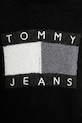 Πουλόβερ με συνδυασμό αλπακά Tommy Jeans DM0DM22860 μαύρο