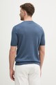 Odzież BOSS t-shirt wełniany H-Umauro 50560476 niebieski