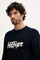 Tommy Hilfiger sweter bawełniany granatowy MW0MW41647