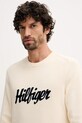 Tommy Hilfiger sweter bawełniany beżowy MW0MW41647