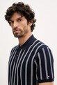 Tommy Hilfiger polo bawełniane granatowy MW0MW41949