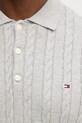 Tommy Hilfiger sweter bawełniany MW0MW41955 szary