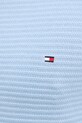 Tommy Hilfiger sweter bawełniany MW0MW41643 niebieski