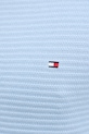 Tommy Hilfiger sweter bawełniany MW0MW41643 niebieski