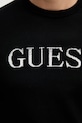 Βαμβακερό πουλόβερ Guess KANE M6RR19.Z4451 μαύρο