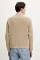 Odzież HUGO sweter bawełniany Swayne 50553609 beżowy