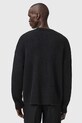 AllSaints sweter z dodatkiem alpaki M044KD czarny SS26