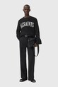 Odzież AllSaints sweter z dodatkiem alpaki M044KD czarny