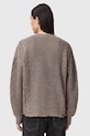 AllSaints sweter z dodatkiem wełny M031KD beżowy SS26
