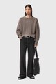 Odzież AllSaints sweter z dodatkiem wełny M031KD beżowy