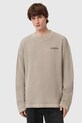 AllSaints sweter bawełniany bawełna beżowy M017JD