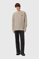 AllSaints sweter bawełniany beżowy M017JD