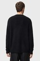 AllSaints sweter z dodatkiem alpaki M026KE czarny SS26