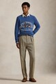 Odzież Polo Ralph Lauren sweter z dodatkiem wełny 710P03175 niebieski