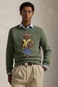 Polo Ralph Lauren sweter bawełniany wzorzyste beżowy 710P04282