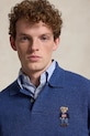 Polo Ralph Lauren pulover de cașmir bleumarin 710P04281