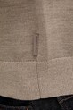 Armani Exchange sweter z dodatkiem wełny XM002825.AF10348 beżowy