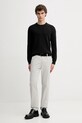 Marc O'Polo sweter bawełniany 620502360074 czarny SS26