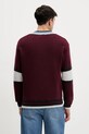 Odzież United Colors of Benetton sweter z dodatkiem wełny x Stranger Things 1XDGK401F bordowy