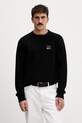 Karl Lagerfeld Jeans sweter pozostałe czarny B1M18022
