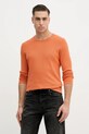Joop! sweter bawełniany bawełna pomarańczowy 30100056