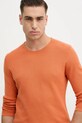 Joop! sweter bawełniany pomarańczowy 30100056