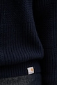 Carhartt WIP maglione con lana Bishop Sweater blu navy I035591.1CXX