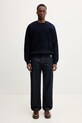 Carhartt WIP maglione con lana Bishop Sweater I035591.1CXX blu navy