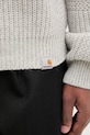 Carhartt WIP maglione con lana Bishop Sweater grigio I035591.3GEXX