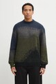 Carhartt WIP sweter z dodatkiem alpaki Tinley Sweater okrągły multicolor I035984.3HYXX