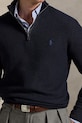 Polo Ralph Lauren sweter bawełniany 32/2 COTTON granatowy 710932304001
