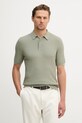Trussardi polo swetrowe męskie bawełniane zielony M0558000060N